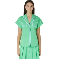 Vivetta Bowling Shirt-Women Shirts & Tops