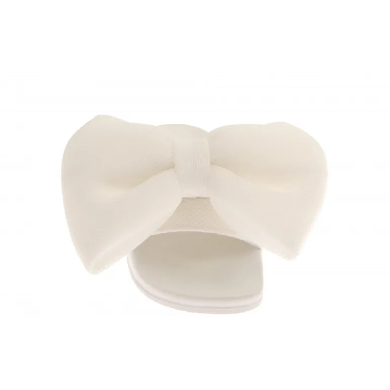 Vivetta Bow Sliders-Women Flip Flops & Sliders