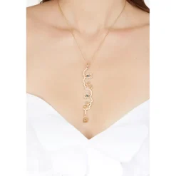 Vivetta Collana Profilo Pendente Eye-Women Necklaces