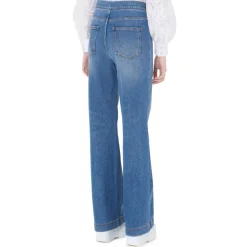 Vivetta Denim Heart Rhinestone-Women Denim