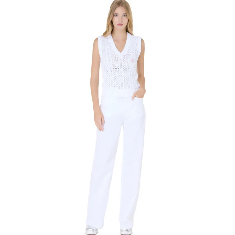 Vivetta Gabardine Pants-Women Trousers & Shorts