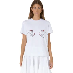 Vivetta Hands T-Shirt-Women T-Shirts & Sweat Shirts