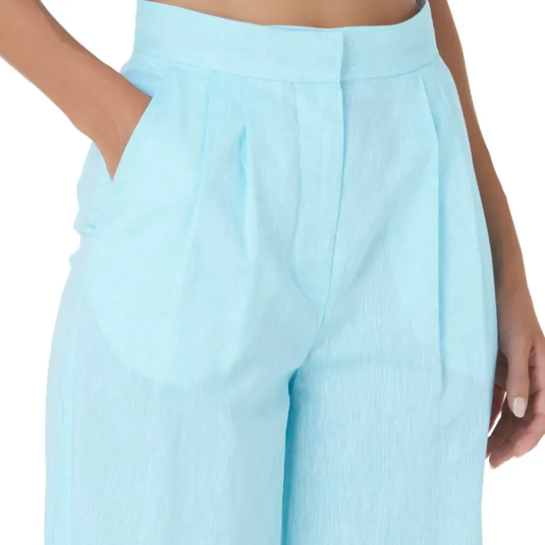 Vivetta Linen Cargo Pants-Women Trousers & Shorts
