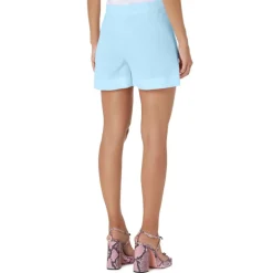 Vivetta Linen Shorts-Women Trousers & Shorts