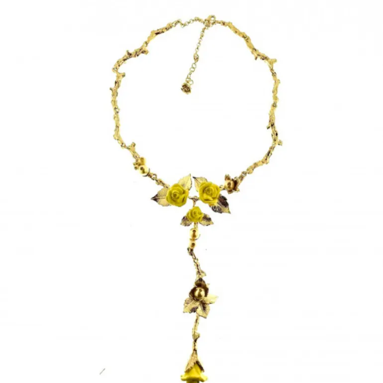Vivetta Roses Necklace-Women Necklaces