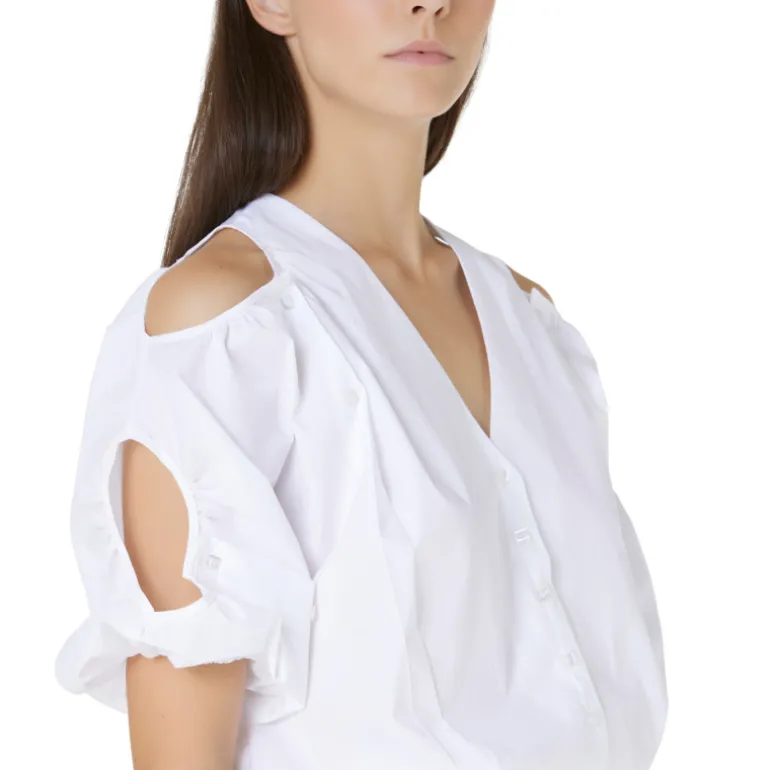 Vivetta Trompe L'Oeil Shirt-Women Shirts & Tops