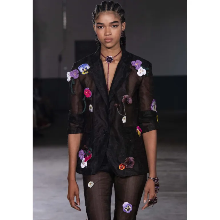 Vivetta Tulle Jacket-Women Jackets
